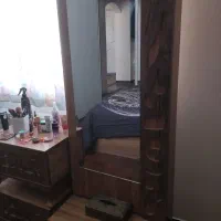 سرویس خواب کامل همراه با تشک تمیز همراه با کمد|تخت و سرویس خواب|شاهینشهر, شهرک میلاد|دیوار