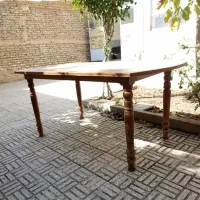 میز تمام چوبی ۸نفره