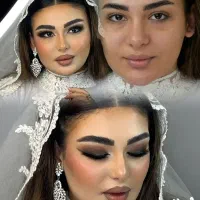 میکاپ عروس و همراه سالن کارا بیوتی