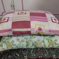 دو عدد بالش سایز استاندارد تمیز و نونو