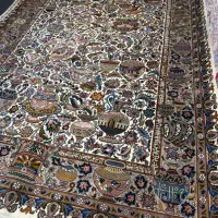 جفت ۱۲ متری دست دوم فرش دستباف کاشمر|فرش|کاشمر, |دیوار