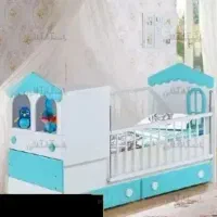 تخت  سالم همراه با تشک تخت