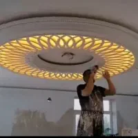 گچکاری و گچبری ،اجرای طرح کناف