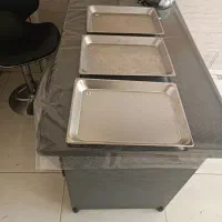 ۳ عدد سینی تمام استیل درحد کاملا نو