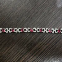 دستبند زنانه نقره.ویترینی