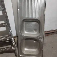 سینک ظرفشویی دو قلو دست دوم