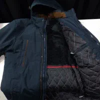 کاپشن گرم خارجی سایز دو ایکس سرمه ای و مشکی|لباس|شاهین دژ, |دیوار