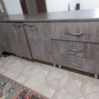 کابینت ام دی اف به همراه گاز و هود و سینک|مصالح و تجهیزات ساختمان|تهران, خزانه|دیوار