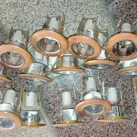 هالوژن سیلندری سقفی سرپیچ کوچک سرامیکی