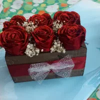 دسته گل روبانی|گل مصنوعی|تنکابن, |دیوار