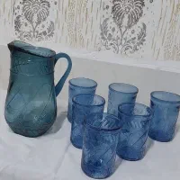 پارچ لیوان آنتیک و قدیمی|کلکسیون اشیاء عتیقه|اردبیل, |دیوار