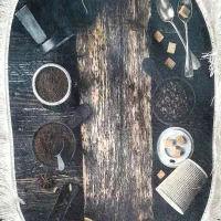 قالی زیبای آشپزخانه وپادری