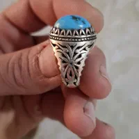 انگشتر نقره رکاب دستساز