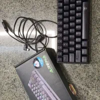 کیبورد سوییچ ابی نوع|قطعات و لوازم جانبی رایانه|اسفراین, |دیوار