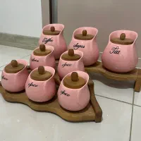 ظروف ادویه و چای و شکر