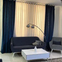 والان پرده مخمل سرمه ای