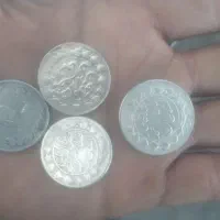 سکه احمد شاه نقره قاجاری کلکسیونی