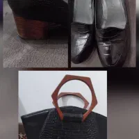 کیف و کفش ست چرم ارزان