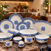 آرکوپال ۴۲ پارچه ۶ نفره «۱۰۸» رز سرمه ای دینو