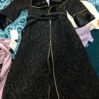 مانتو بلند ژاکارد