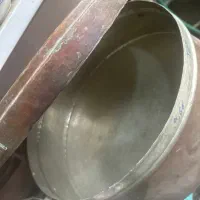 ظروف مسی قدیمی|کلکسیون اشیاء عتیقه|یزد, |دیوار