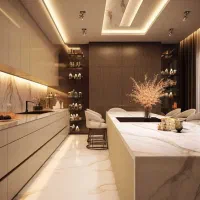 طراحی و اجرای کابینت کمد دیواری و دکور مغازه