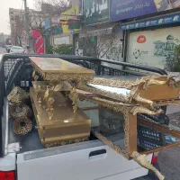 خریدار بوفه ساعت ایستاده لوستر اینه شمعدان...