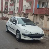 206مدل 88تیپ 3 دورنگ بدون ضربه|خودرو سواری و وانت|پارس‌آباد, |دیوار