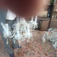 لوستر آنتیک وعتیقه ژان فرانسوی سالم نو|لوستر و چراغ آویز|رفسنجان, |دیوار