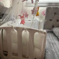 تخت گهواره ای بغل مادری|تخت و صندلی بچه|مشهد, کوی المهدی|دیوار