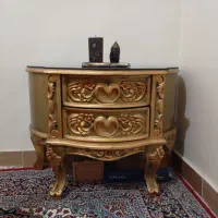 سرویس خواب دست ساز تمام چوب مدل سیندرلا با تشک|تخت و سرویس خواب|پرند, فاز ۵|دیوار