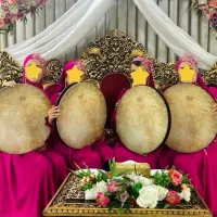 دفزن دفنواز دف گروه دفزن  مولودی گروه دف