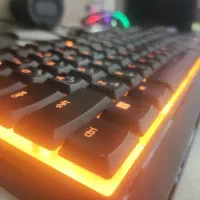 موس پد RGB رایگان+کیبرد Razer ornata v3 tenkeyless|قطعات و لوازم جانبی رایانه|تهران, کاج|دیوار