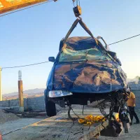 سمند 86 تصادفی