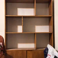 کتابخانه|کتابخانه، شلف، قفسه‌های دیواری|تهران, دریان‌نو|دیوار