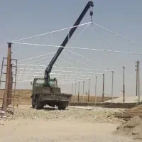 جرثقیل خاور ۳ تن شبانه روزی