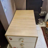 تختخواب کودک به همراه کمد کنار تختی|اسباب و اثاث بچه|تهران,  امام زاده قاسم (نیاوران)|دیوار