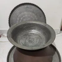 ظروف آشپزخانه مسی قدمت بالای 60سال
