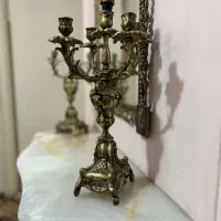 آیینه کنسول قدیمی برنز سنگین وزن|بوفه، ویترین، کنسول|تهران, شمسآباد|دیوار