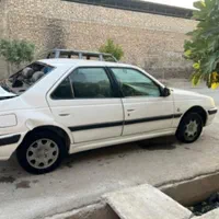 پژو پارس مدل۹۰تصادفی