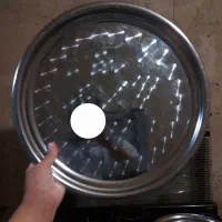 حراج ۸ عدد سینی استیل در سایز های مختلف فروش یکجا