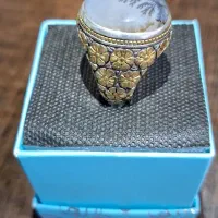 انگشتر شجر طلا نقره استاد شیخی ۴ گرم طلا۲۲ عیار|جواهرات|تهران, باغ فیض|دیوار