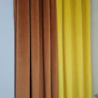 فروش دو عدد پرده اماده