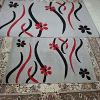 دو عدد گلیم فرش مناسب اتاق و یک عدد پرده اتاق کودک