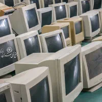 خ مانیتور های crt و قدیمی