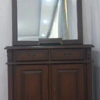 آینه وکنسول تمام چوب
