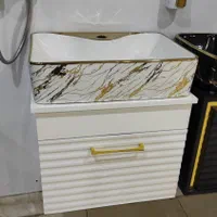 روشویی کابینتی مدل آیلار ابعاد 35*50|لوازم سرویس بهداشتی|ساوه, |دیوار