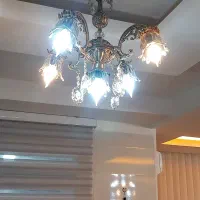 لوستر آیهان تمام برنجی تولید به مصرف واقعی