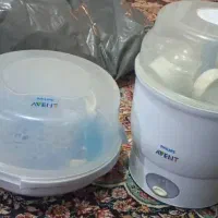 استریل شیشه شیرواب چکان وبرس وتعدادی شیشه شیر|اسباب و اثاث بچه|تهران, امام زاده حسن|دیوار