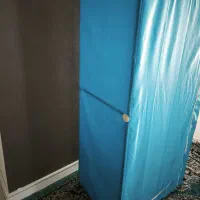 کمد لباس برزنتی رنگ آبی|جاکفشی، کمد، دراور|کیش, |دیوار